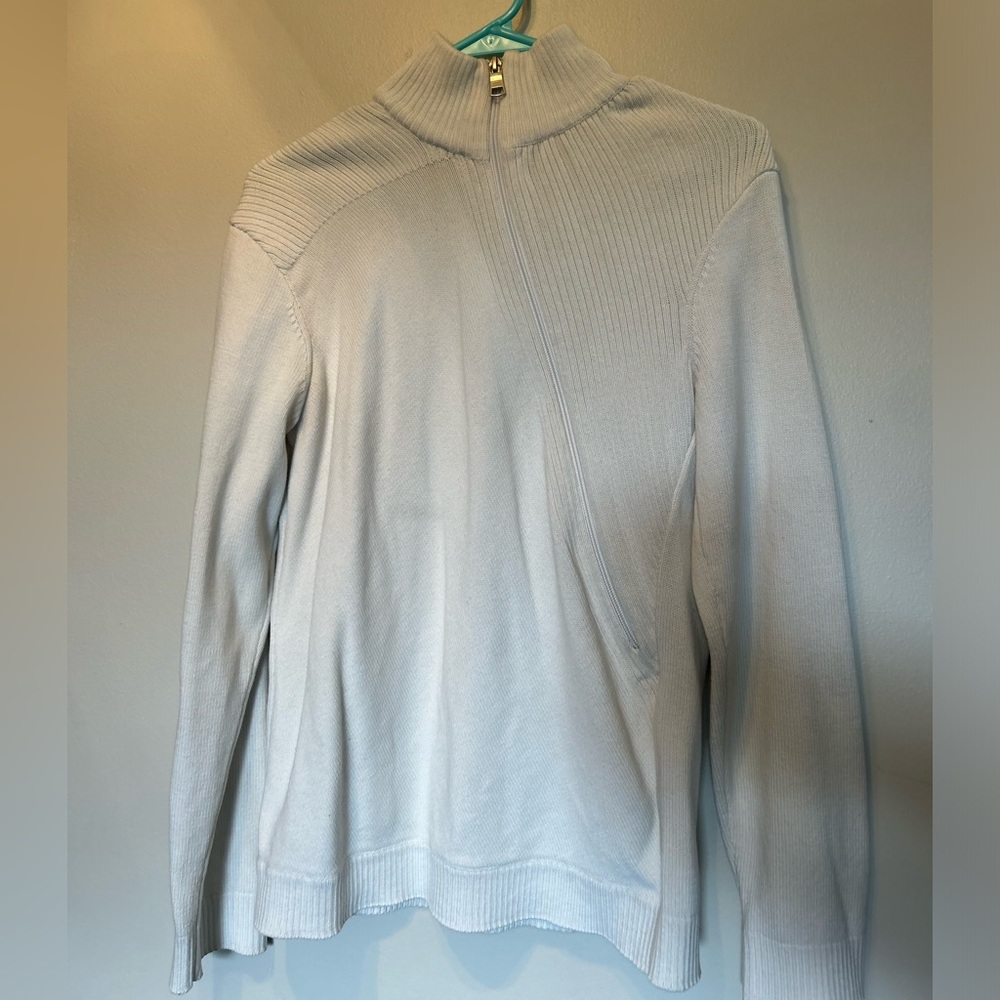 Armani Exchange Knit Zip Sweater
